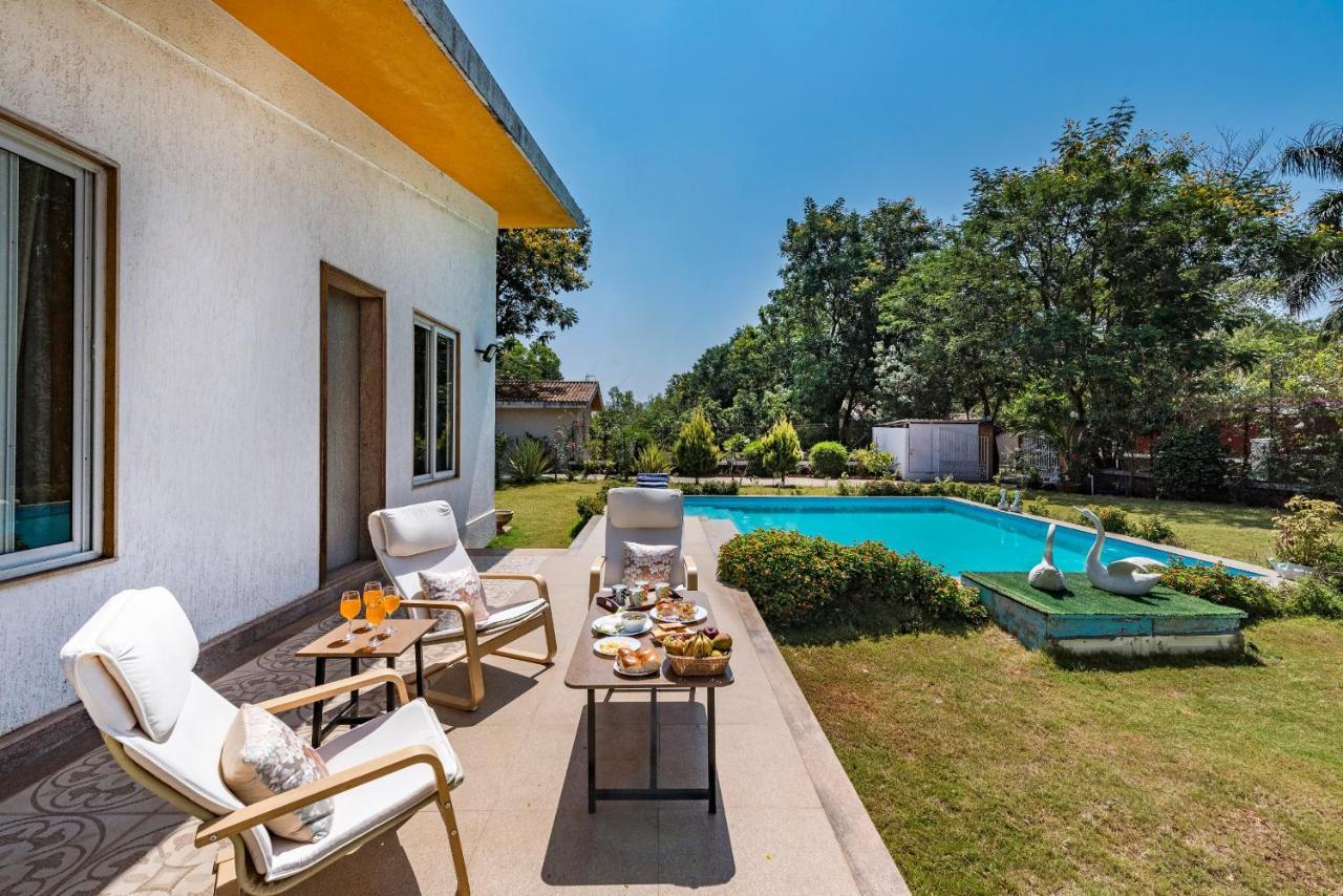 Saffronstays Roselle, Malavli - Pet-Friendly Pool Villa With Modern Interiors 罗纳瓦拉 外观 照片