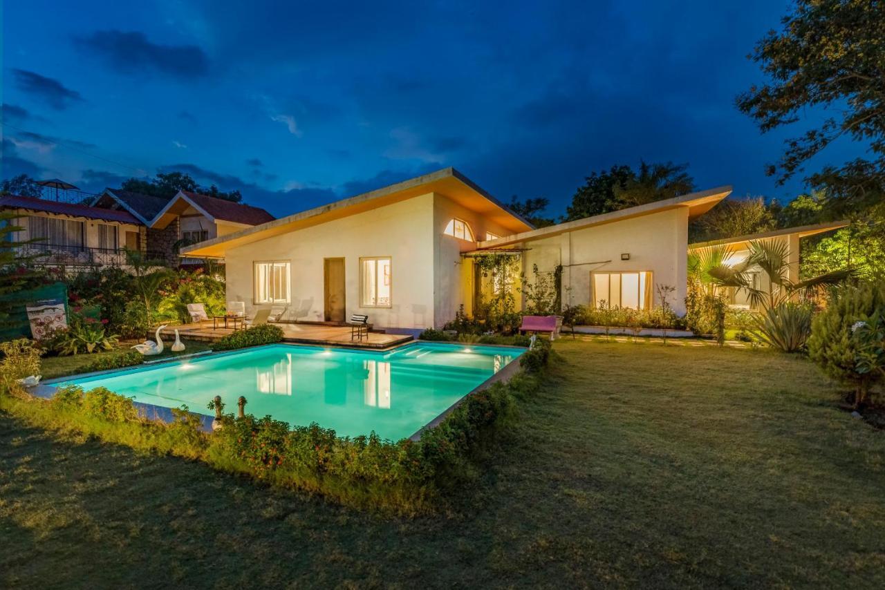 Saffronstays Roselle, Malavli - Pet-Friendly Pool Villa With Modern Interiors 罗纳瓦拉 外观 照片